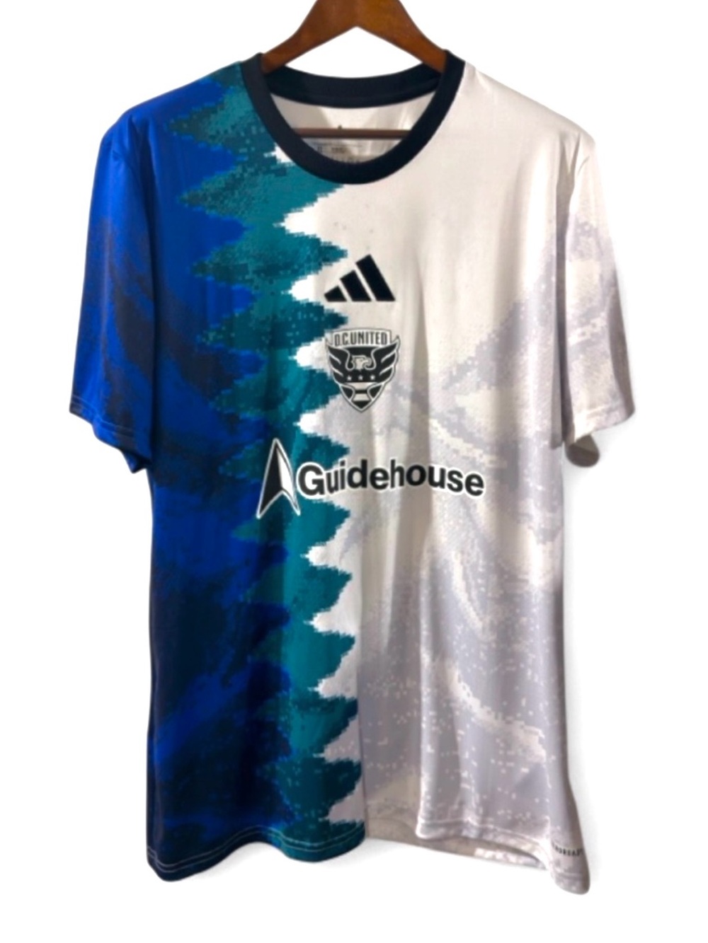 adidas MLS D.C. United Warm-Up Soccer Jersey Size Men’s XL (NWT)